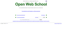 Desktop Screenshot of openwebschool.de