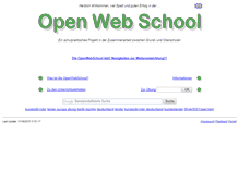 Tablet Screenshot of openwebschool.de